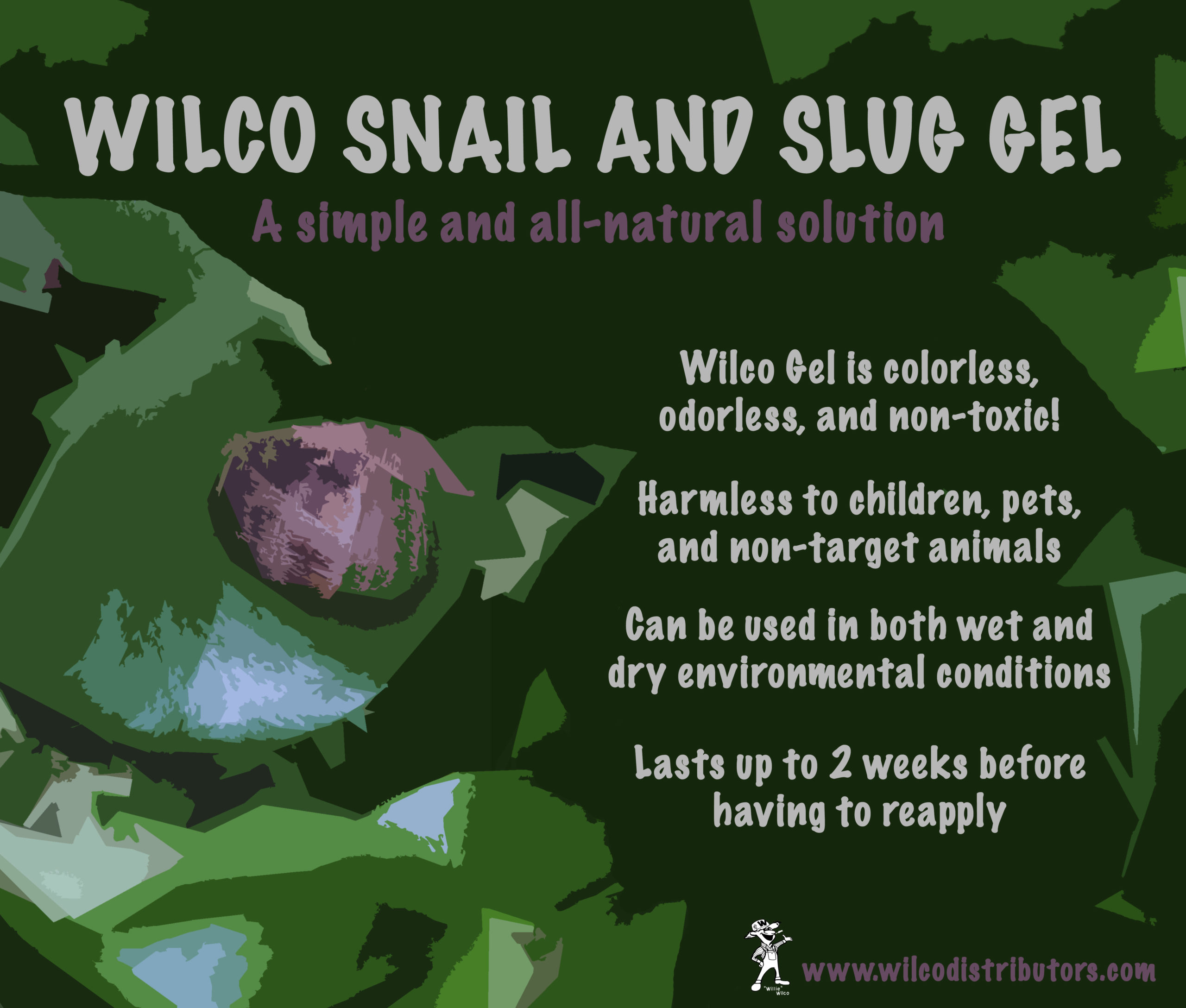 An all-natural solution for snails and slugs!