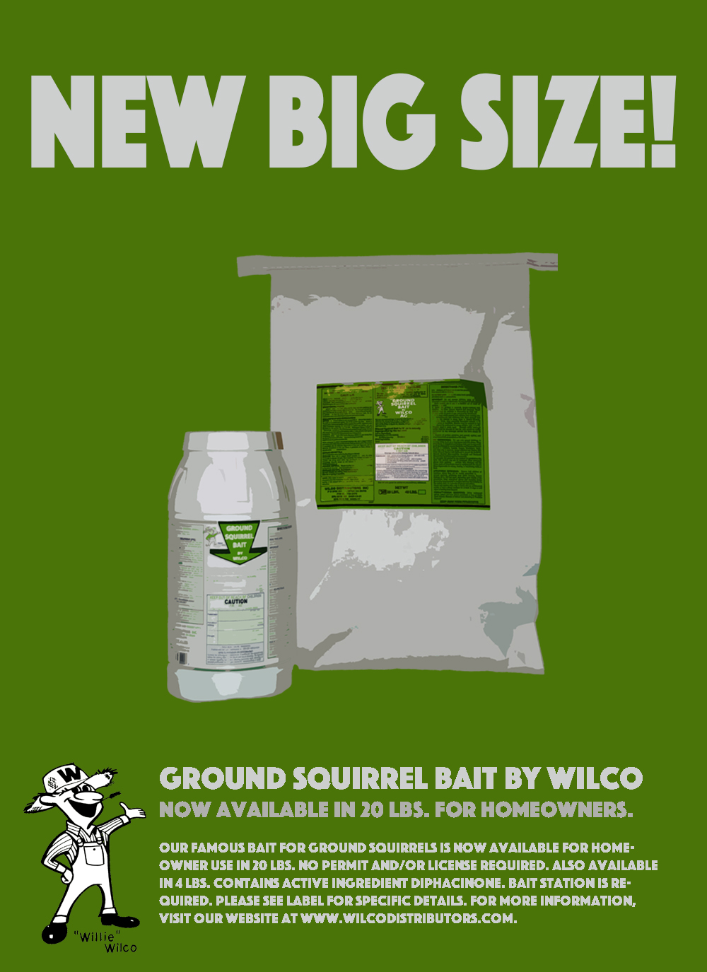New Big Size for Homeowners: Wilco Ground Squirrel Bait