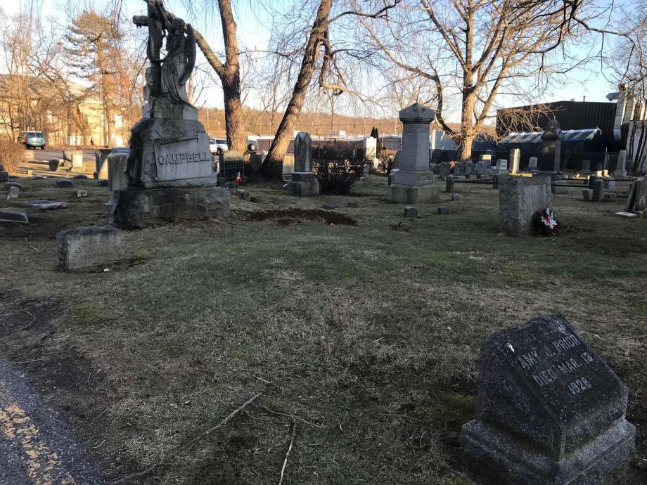 Rodents dig up human remains in old Stamford cemetery