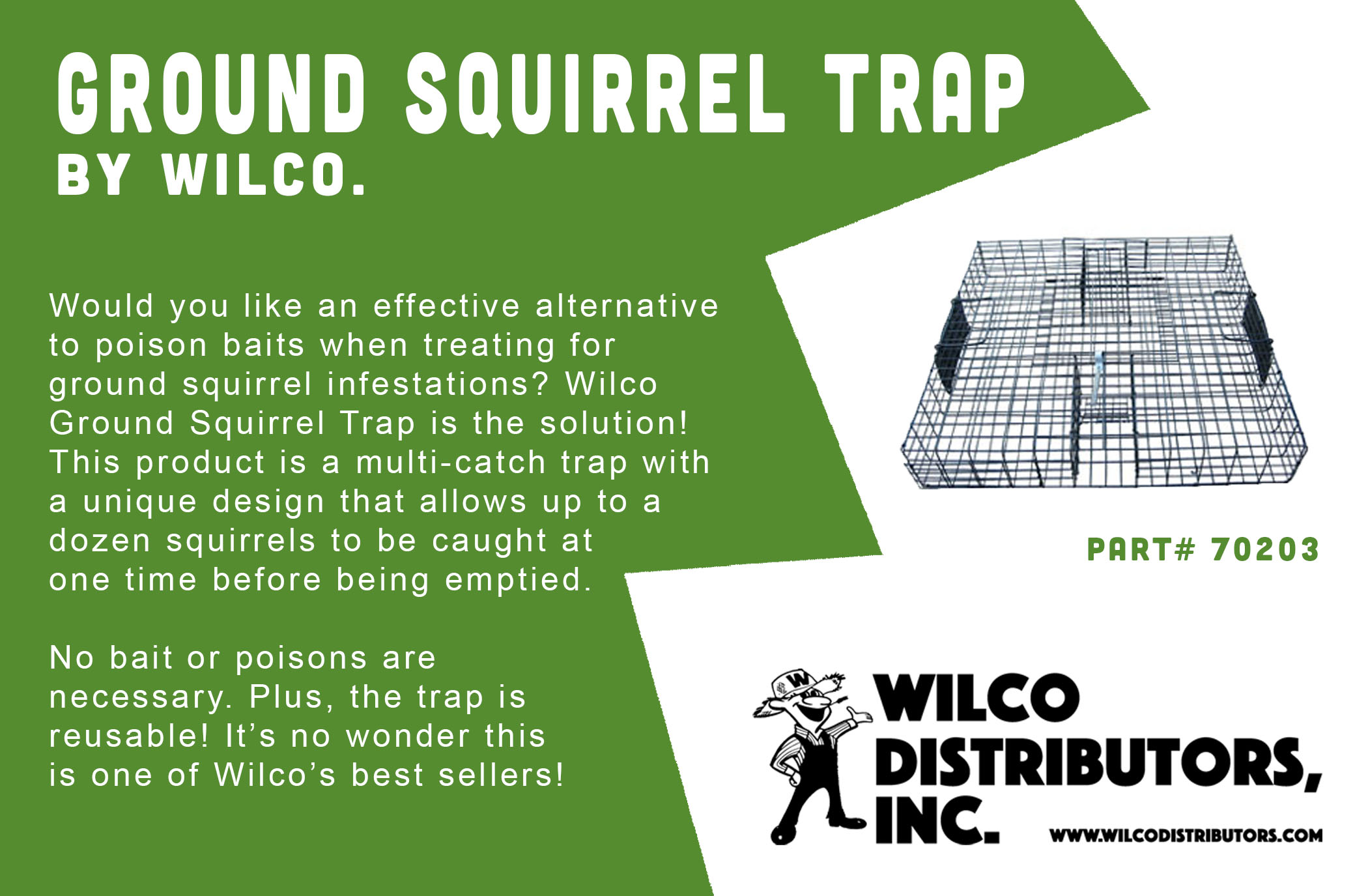 Try Our Ground Squirrel Trap!
